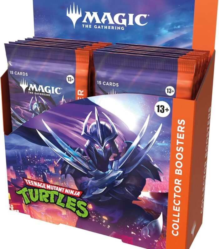 Magic: The Gathering | Teenage Mutant Ninja Turtles – Collector Booster Box | 12 Packs | Collectible Trading Card Game image 0