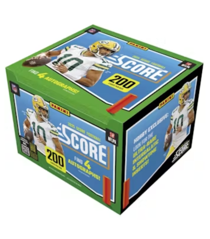 2025 Panini Score Football Hobby 12 Box Case image 0