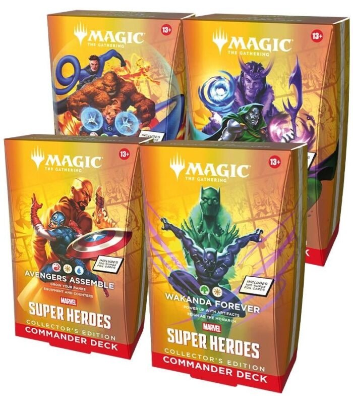 Magic the Gathering: Marvel Super Heroes Commander Deck Case (Collector's Edition) - PREORDER image 0
