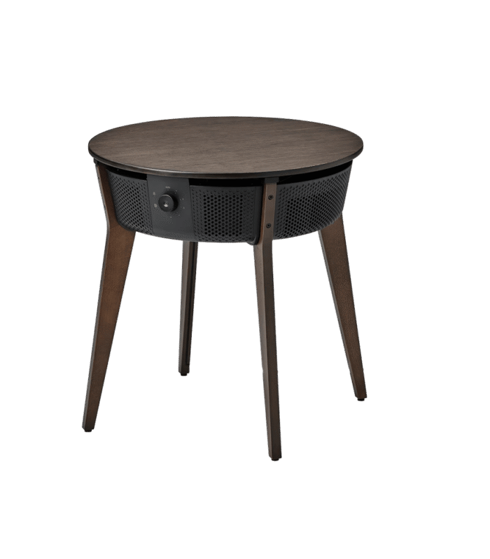 Table with air purifier